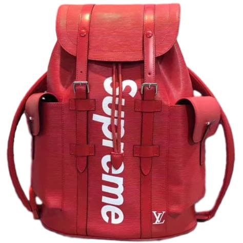 sac a dos supreme louis vuitton|Louis Vuitton supreme red.